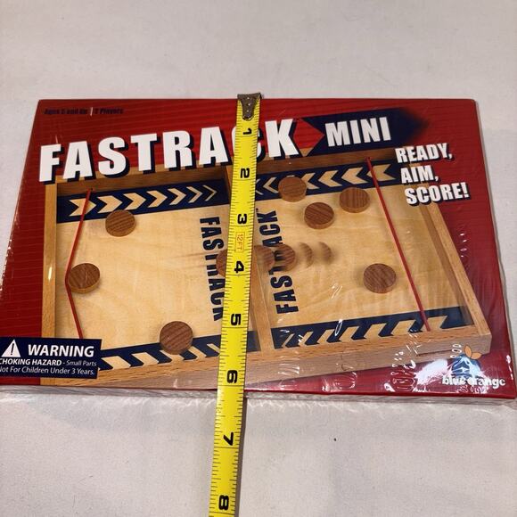 Blue Orange 00482 - Fastrack Mini - All Wooden Game 2016 - Sealed Mint NEW - Picture 5 of 7